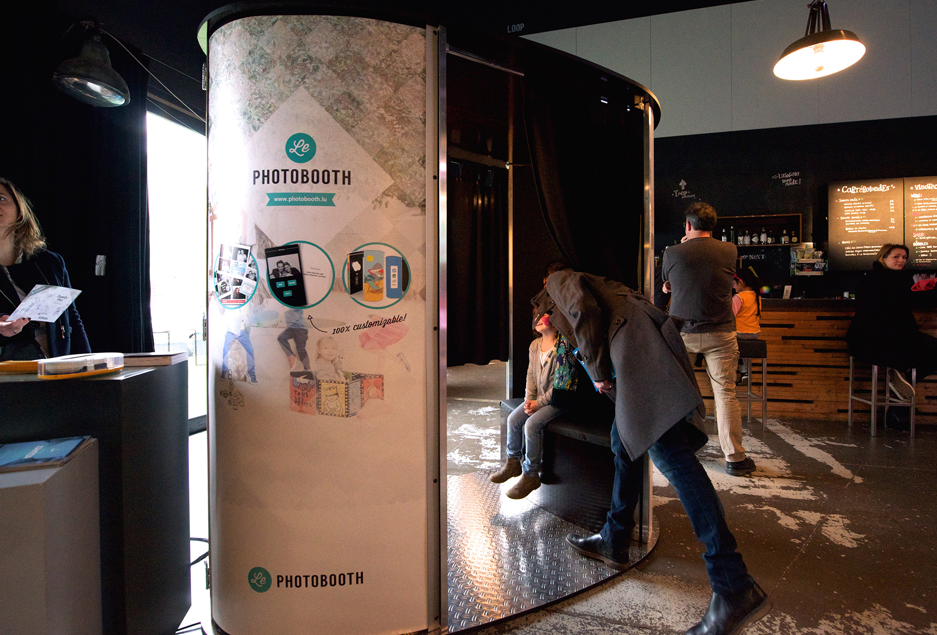 Family day by maison moderne le photobooth luxembourg